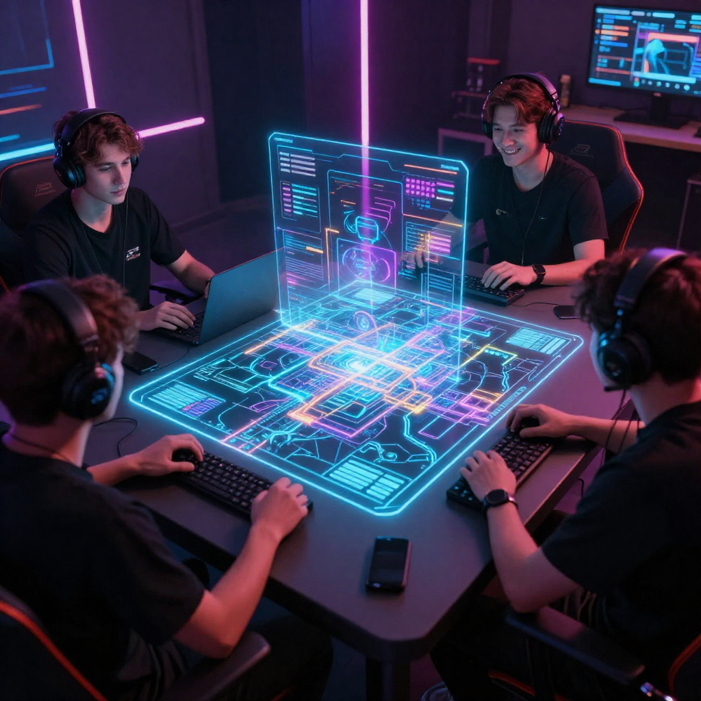 Professional Online Gaming Website Overview